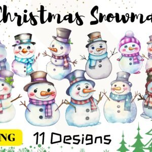 Snowman clipart